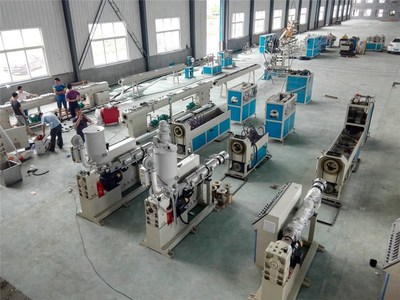 塑料管生產線廠家、天信泰塑機(在線咨詢)、塑料管生產線