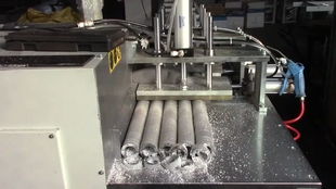 鄧氏ds a400鋁管材切割機操作方法